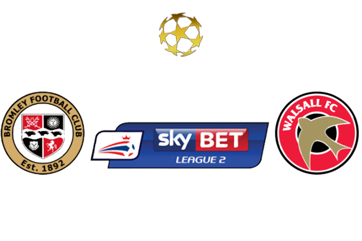 วิเคราะห์บอล ลีก ทู: บรอมลี่ย์ (10) -vs- วอลซอลล์ (1)