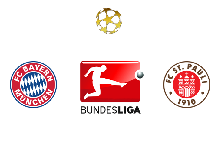 การวิเคราะห์บอล บุนเดสลีก้า: บาเยิร์น (1) vs ซังต์ เพาลี (15)